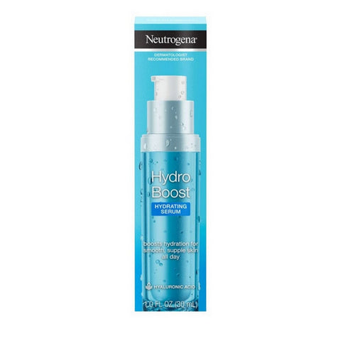 Hydro Boost Hydrating Hyaluronic Acid Face Serum 1 Oz (Case Of 3) by Neutrogena