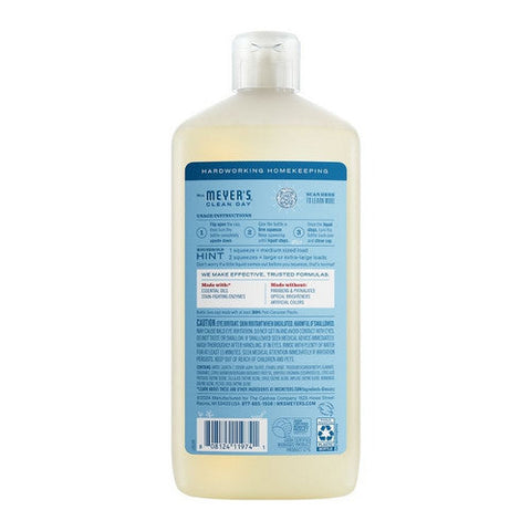 Mrs. Meyers Clean Day, Water Ultra Concentrated Detergent, 24.3 Oz