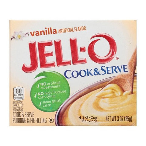 Jello Cook And Serve Chocolate Pudding Box 3 Oz (Case Of 24) by Jell-O