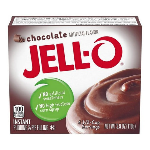 Jello Chocolate Instant Pudding Mix 3.9 Oz (Case Of 24) by Jell-O