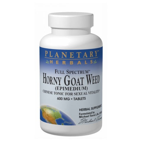 Full Spectrum Horny Goat Weed 60 Tabs by Planetary Herbals