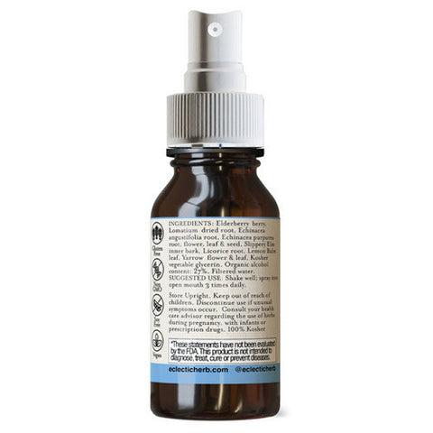 Eclectic Herb, Elderberry Red Root Throat Spray, 1 Oz Eclectic Herb
