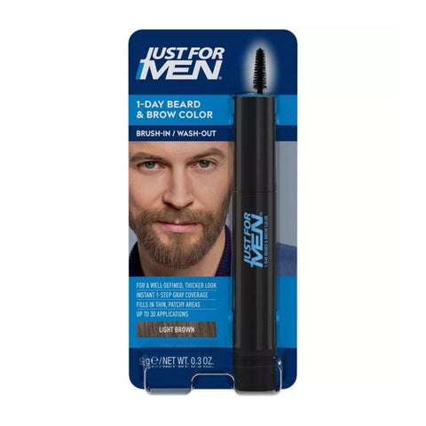 Beard Color Light Medium Brown 1 Count (Case Of 3) by Just For Men