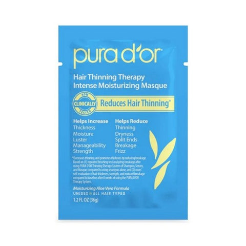 Pura d'Or, Hair Thinning Therapy Intense Moisturizing Masque, 1.2 Oz Pura d'Or