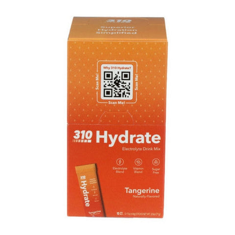 310 Nutrition, Hydrate Tangerine, 2.7 Oz 310 Nutrition