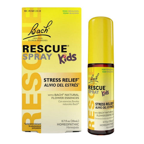 Bach, Rescue Remedy Kids Sleep Spray Non-Alcohol, 0.7 Oz