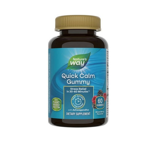 Quick Calm Gummy Mixed Berry 60 Count by Nature's Way