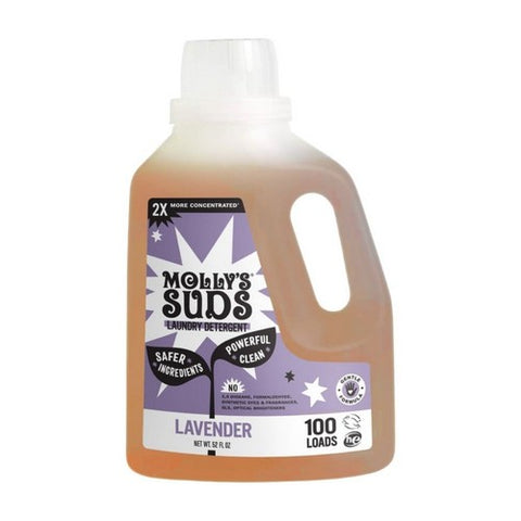 Liquid Laundry Detergent Lavender 52 Oz by Molly's Suds