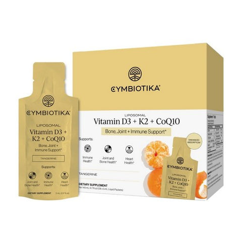Vitamin D3 + K2 + CoQ10 28 Count by Cymbiotika