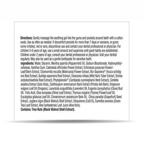 Nature's Answer, PerioBrite Rub Soothing Gel For Teeth & Gums Coolmint, 0.5 Oz Nature's Answer