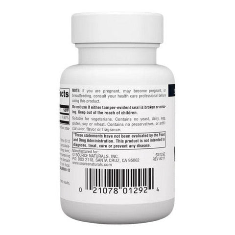Source Naturals, MethylCobalamin, 1 mg, 60 Tabs Source Naturals