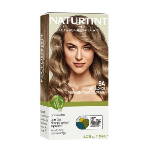 Naturtint, Permanent Hair Color 8A Ash Blonde, 5.07 Oz Naturtint