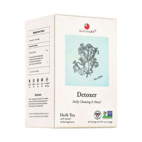 Health King, Detoxer Herb Tea, 20 Bags Health King