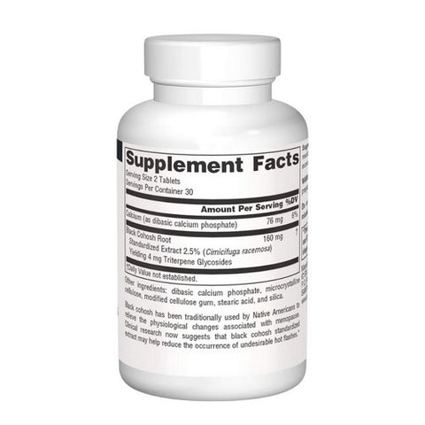 Source Naturals, Black Cohosh, Extract 60 Tabs Source Naturals