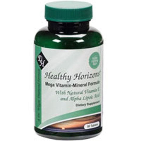 Diamond Herpanacine, Healthy Horizons Mega Vitamin And Mineral Formula, 90 Tablets Diamond Herpanacine