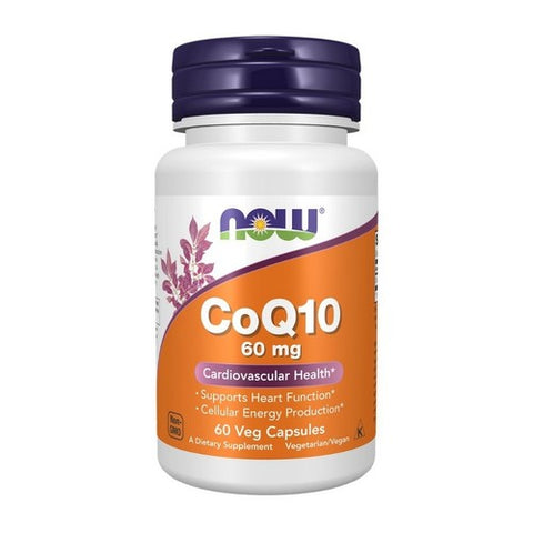 Now Foods, CoQ10, 60 mg, 60 Vcaps Now Foods