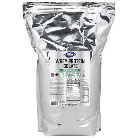 Now Foods, Whey Protein Isolate, Unflavored , 10lb Now Foods