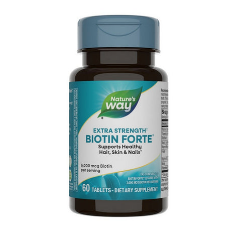 Biotin Forte Extra Strength 60 Tabs by Nature's Way