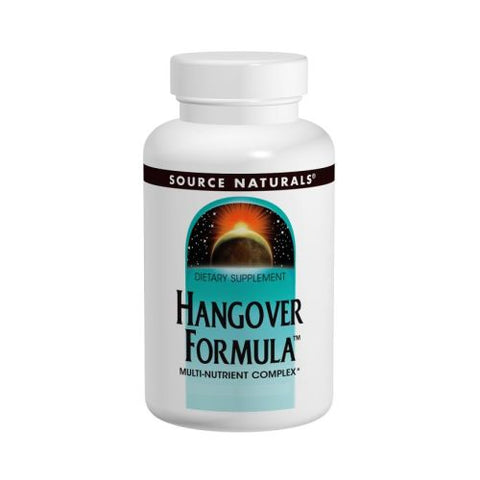 Source Naturals, Hangover Formula, 60 Tabs Source Naturals
