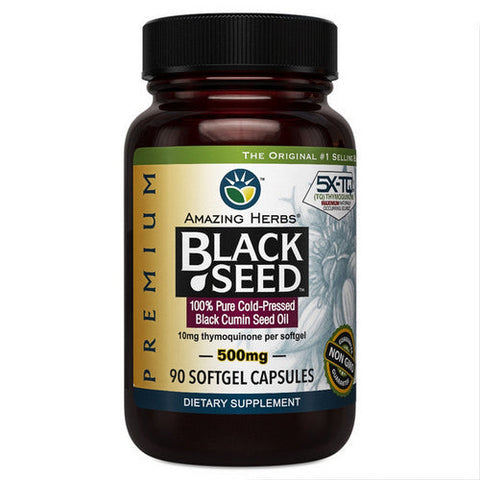 Amazing Herbs, Black Seed, 90 Softgels Amazing Herbs