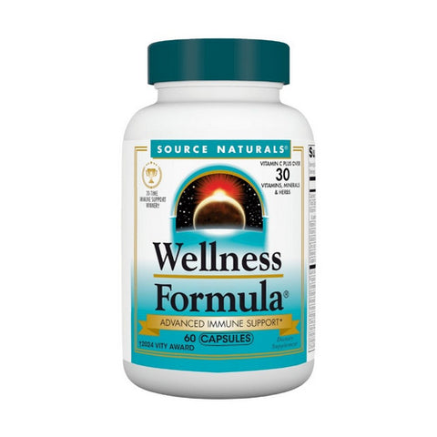 Source Naturals, Wellness Formula Daily Immune Support, 60 caps Source Naturals