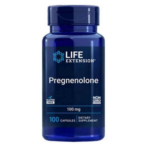 Life Extension, Pregnenolone, 100 Mg, 100 caps Life Extension