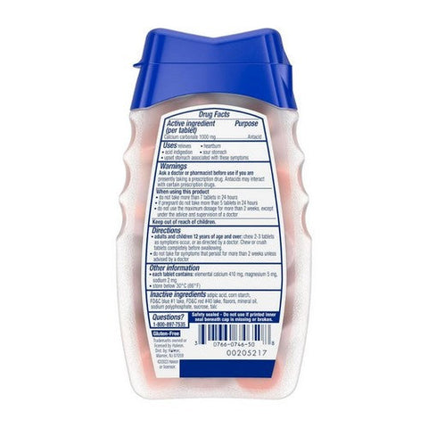 Tums, Ultra Strength Antacid Chewable Tablets Assorted Berries, 72 Tabs Tums