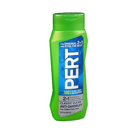 Pert Plus, 2 In 1 Shampoo + Conditioner Classic Clean Anti Dandruff, 13.5 Oz Pert Plus