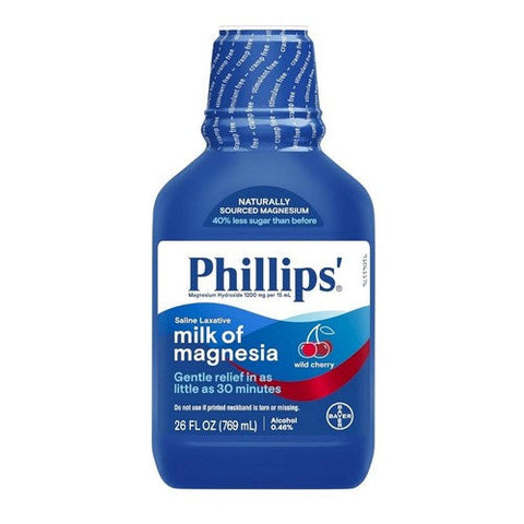 Philips, Bayer Phillips Milk Of Magnesia Liquid, Cherry 26 oz Philips